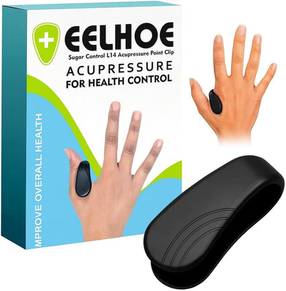 Sugar Control Acupressure Clip for Diabetics Sugar Control LI4 Acupressure Point Clip Headache Relief Products Migraine &Tension Relief